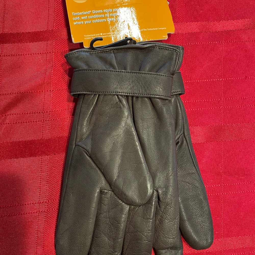 Timberland 100% Leather Rugged/Casual Gloves - Picture 2 of 5